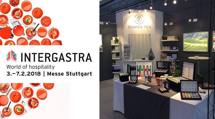 Semper Tea se presenta en la feria Intergastra 2018 de Stuttgart