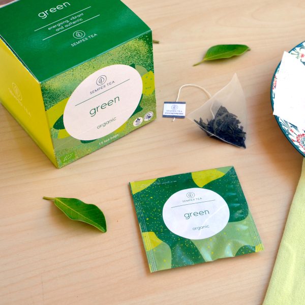 Alternativas sostenibles en hostelería té verde semper tea